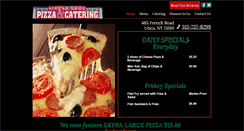 Desktop Screenshot of littleromapizzacatering.com